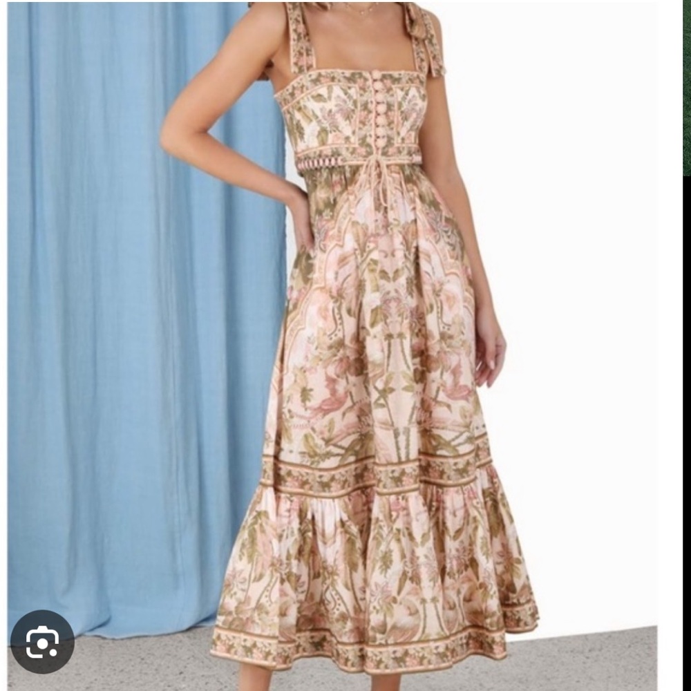 Zimmermann Lyre Midi Dress